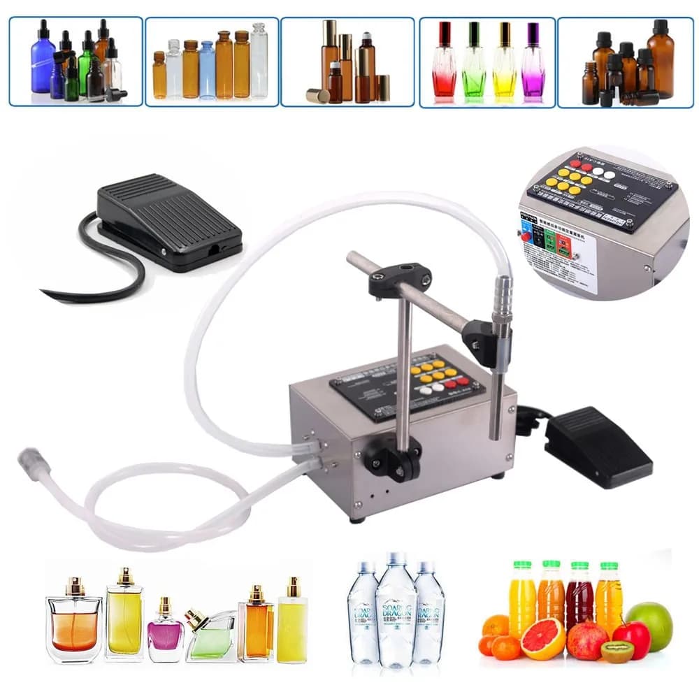 Liquid Filler Bottle Water Filler Electric Digital Pump For Scent Drink Drink Olive Oil Juice 0-4000ml