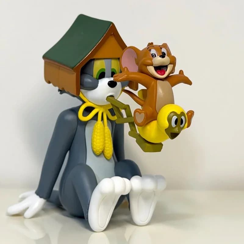 52TOYS Genuine Tom and Jerry Co-op Chaos Series Blind Box Anime Figure Collectible Model Desktop Ornament Decor Gift In Stock