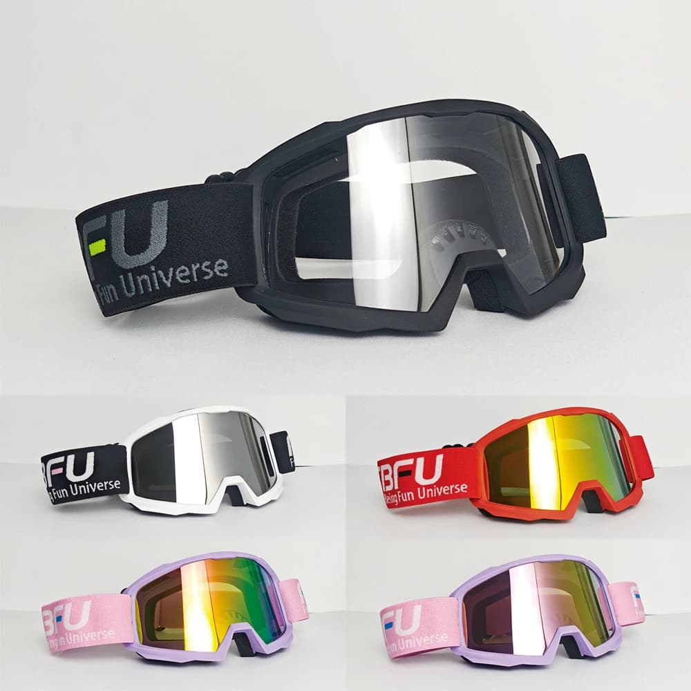 FBFU Uomo Donna Sci Occhiali da snowboard Occhiali da sci invernali Sport all'aria aperta Ciclismo Moto Occhiali da sole di protezione antivento