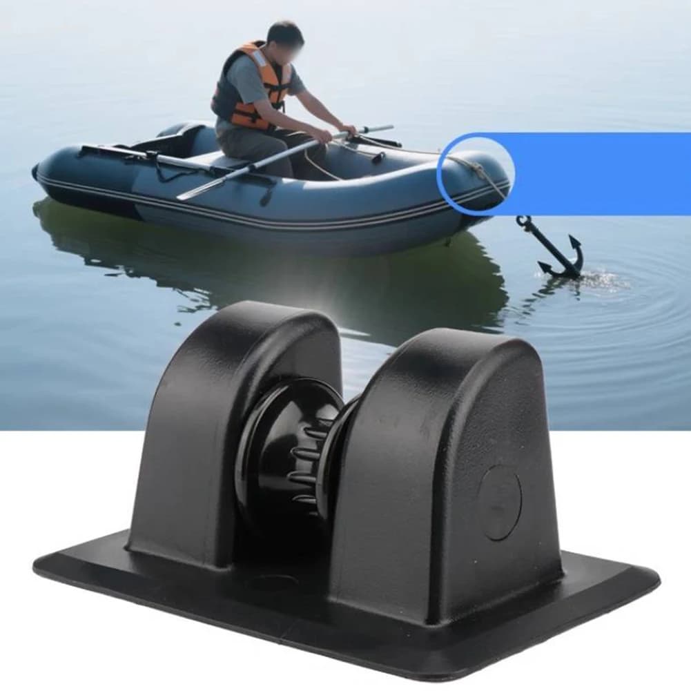 Fissaggio per Ancora da Barca 14*6.4cm, Supporto per Ancora per Kayak, Fissaggio Centrale per Ruota