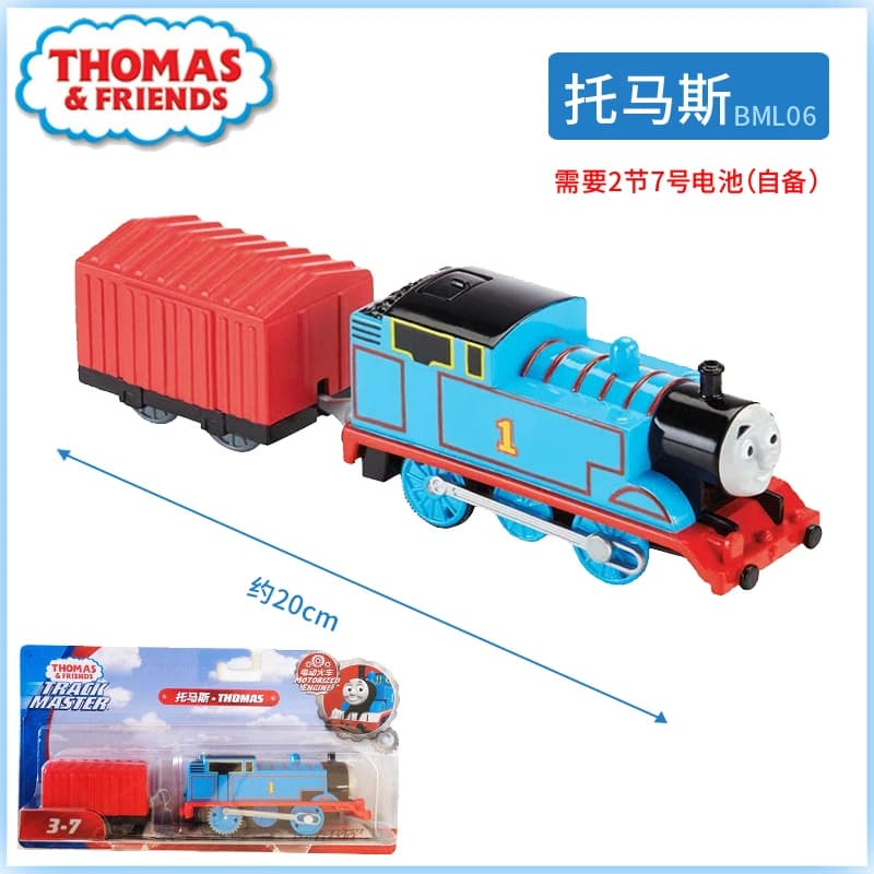 Originale Genunie Thomas e Gli Amici Trackmaster 3 2 Sezioni Treno Elettrico Set Thomas Yongbao Gustavo Kenji Modello Giocattolo per I Bambini