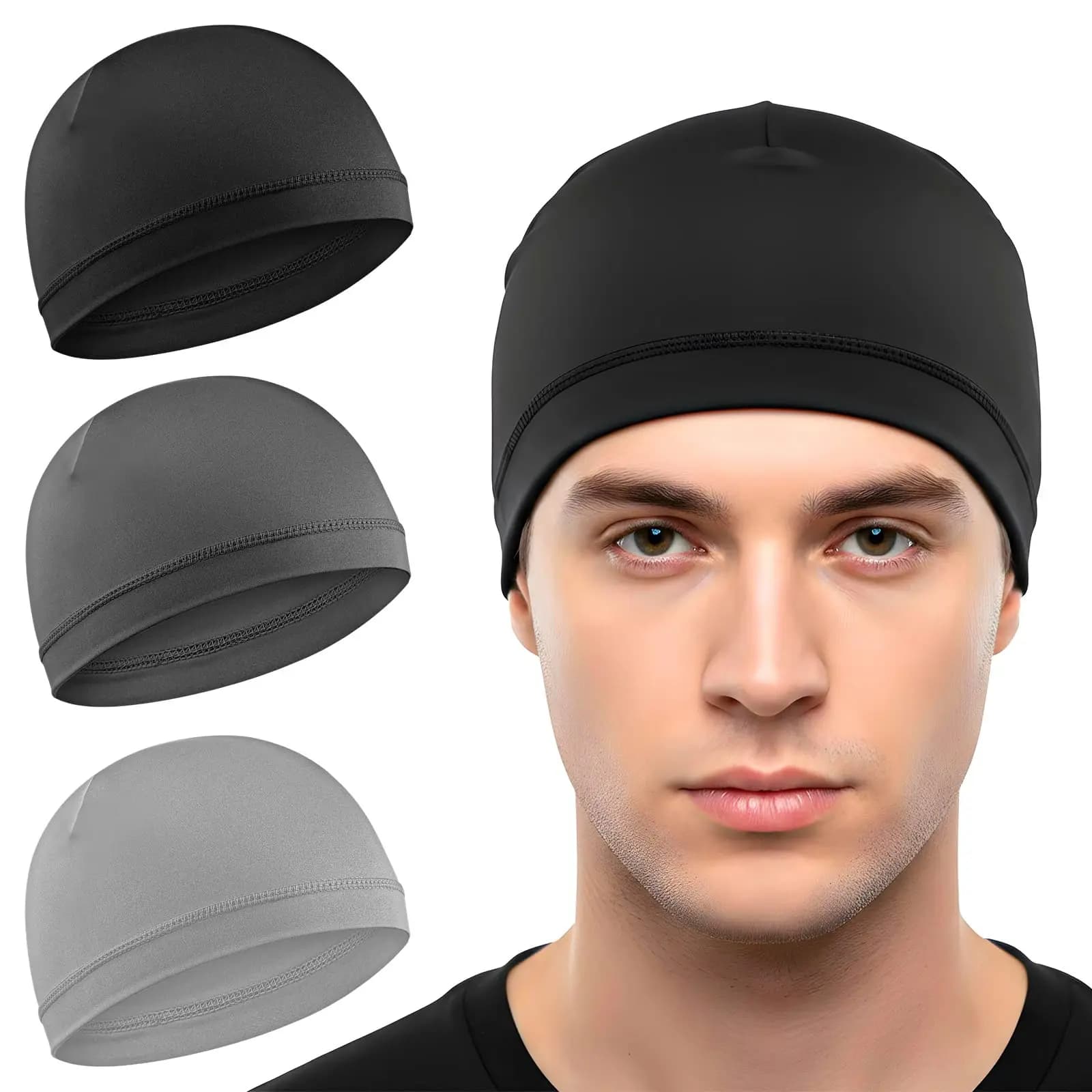 Breathable Anti-Watch Grid Fabric Rapid Drying, Motorbike Subchase, Cycling Estivo Hat, Bike Equipment