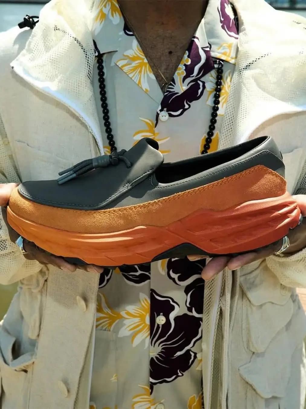 Scarpe Casual da Uomo per Sport all'Aperto, Scarpe da Corsa con Suola Spessa, Facili da Indossare, Comode, Tomaia in Pelle, Punta Rotonda, Suola in Gomma