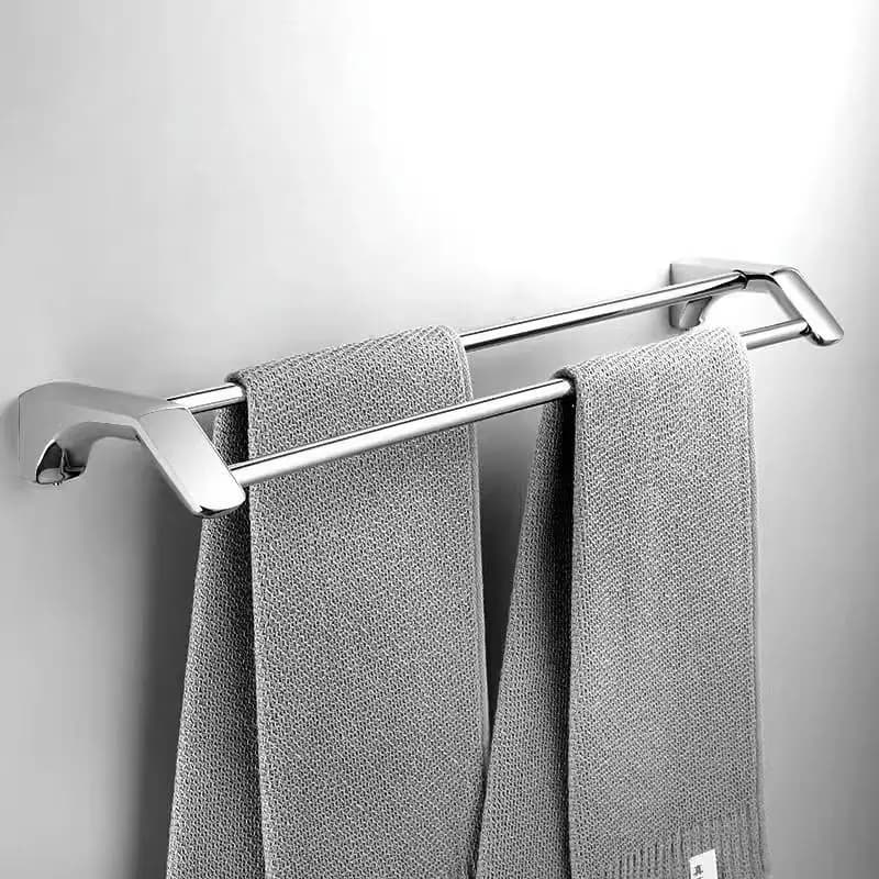 In acciaio inox bagno doppia barra di tovagliolo