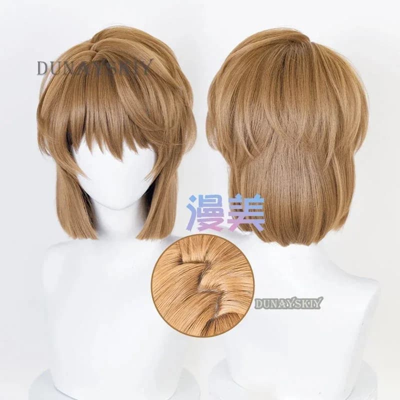 Anime Detective Conan Cosplay Miyano Shiho Costume Uniforme da festa Set completo PARRUCCA Top Pantaloncini Haibara Ai Cos Suitx;4'b,5;y,8