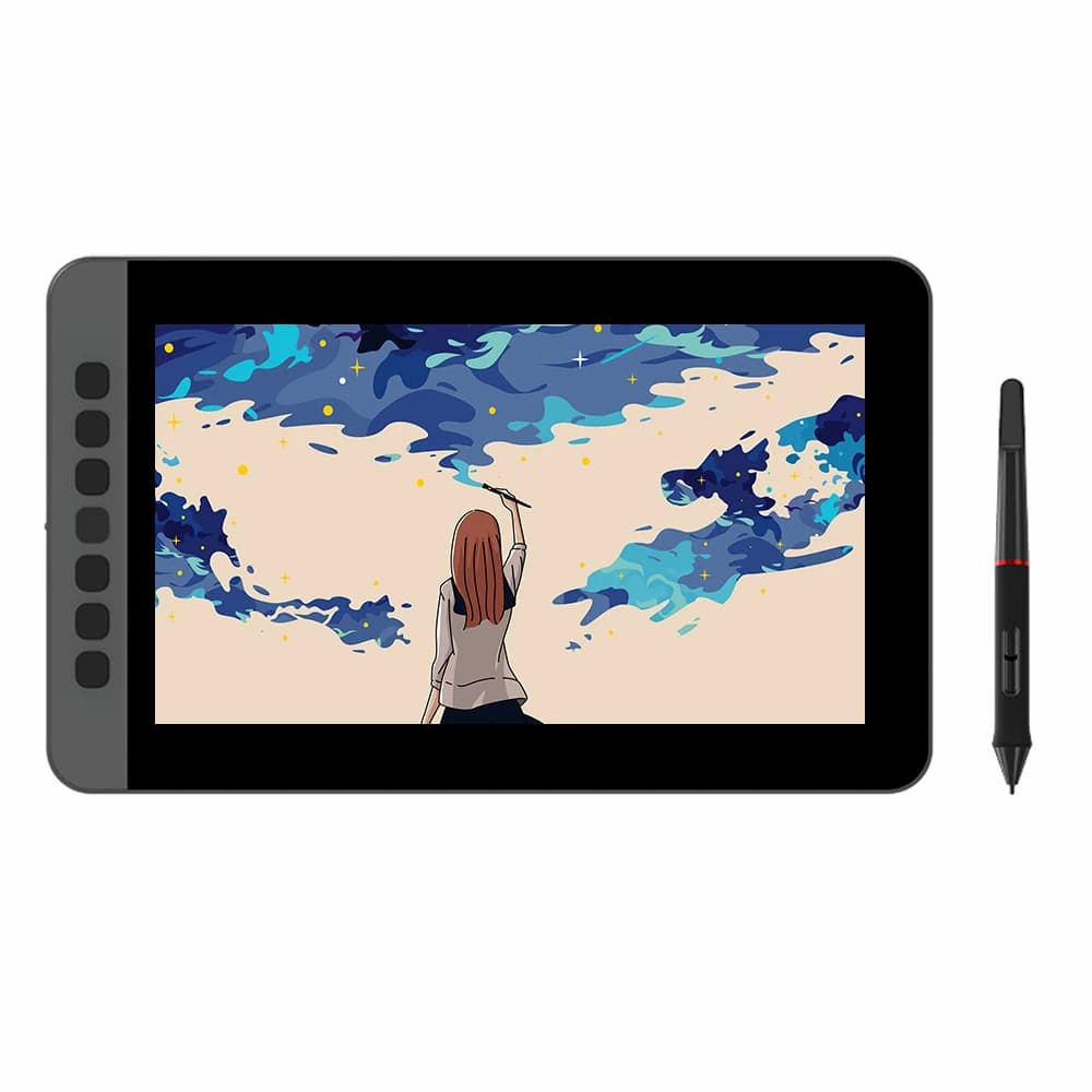 Monitor per Tablet con disegno grafico spaseoba M12, Display per Tablet con penna digitale LCD IPS da 11.6 "supporto livello 8192 Windows Mac sistema operativo Android