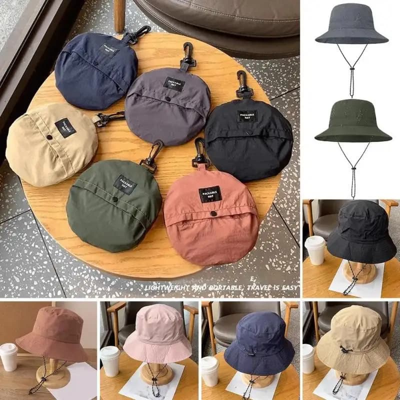 Cappello da Pescatore ad Asciugatura Rapida, Unisex, per Estate, Spiaggia, Panama, Impermeabile, per Campeggio ed Escursionismo, Pieghevole, Cappello da Sole