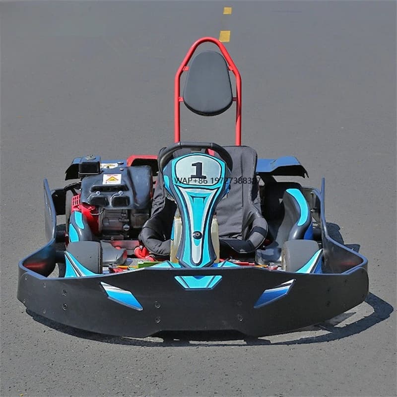 Go Kart da corsa di carburante di lusso per adulti Motore a 4 tempi 4x4 Drive Attrezzatura per l'intrattenimento sportivo all'aria aperta per giochi di kart