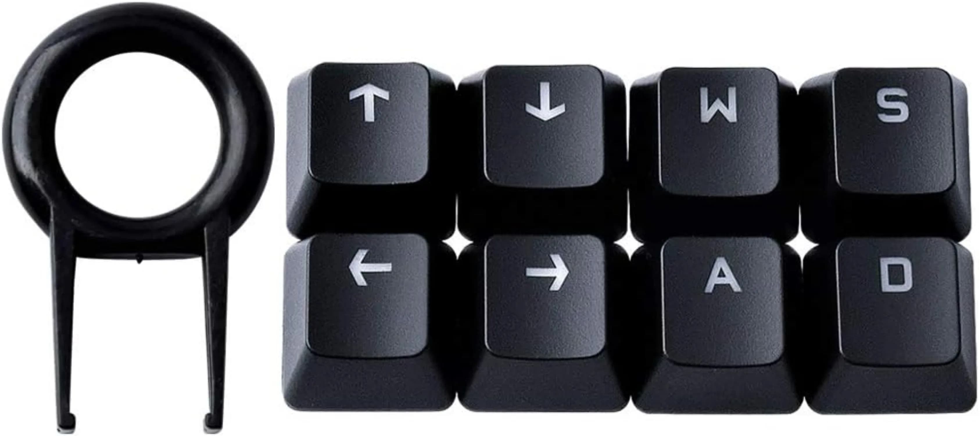 Copritasti traslucidi per tastiera da gioco meccanica Corsair K70 LUX/K70 RGB MK2/K68/K95/Corrector MK2 (WASD, tasti freccia, CTRL)