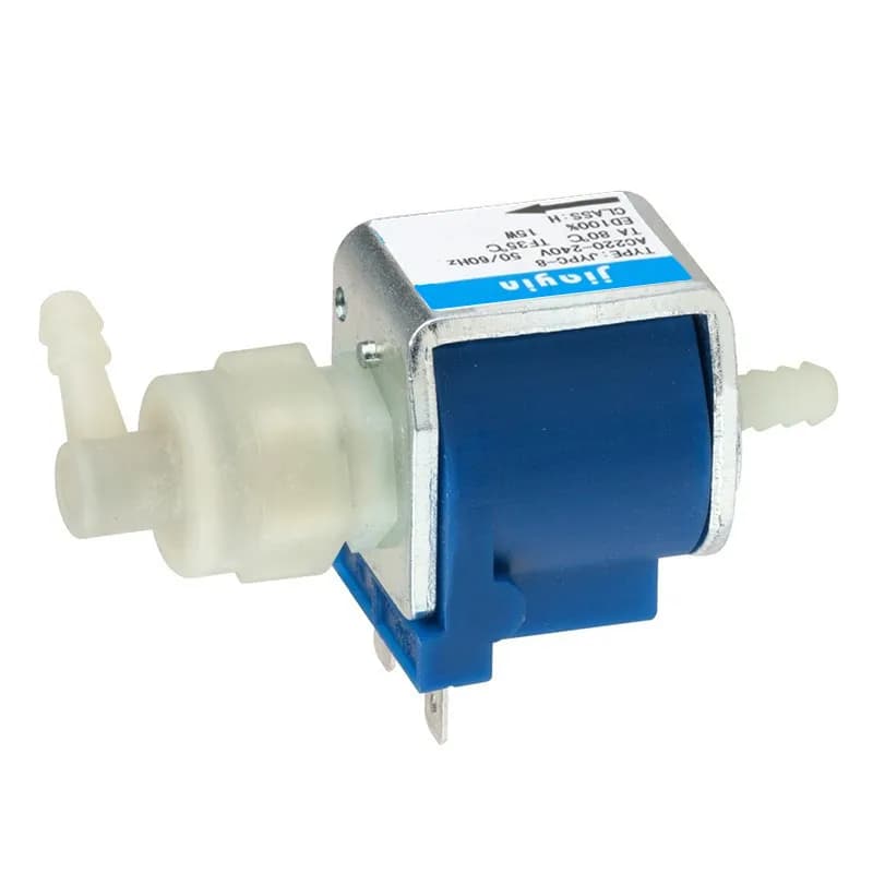 Elettropompa elettromagnetica per ferri da stiro JYPC-8 220V a 240V 15W parti della valvola della macchina del caffè del vapore dell'indumento di zazzera del vapore