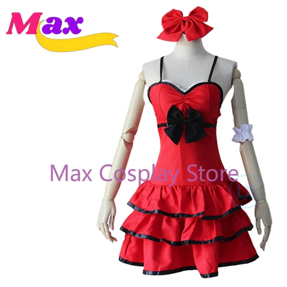 Max FGO Nero Claudius Cesare Augustus Costume Cosplay Fate/Extra Saber Costume Cosplay Costume da bagno rosso Cosplay Formato personalizzato