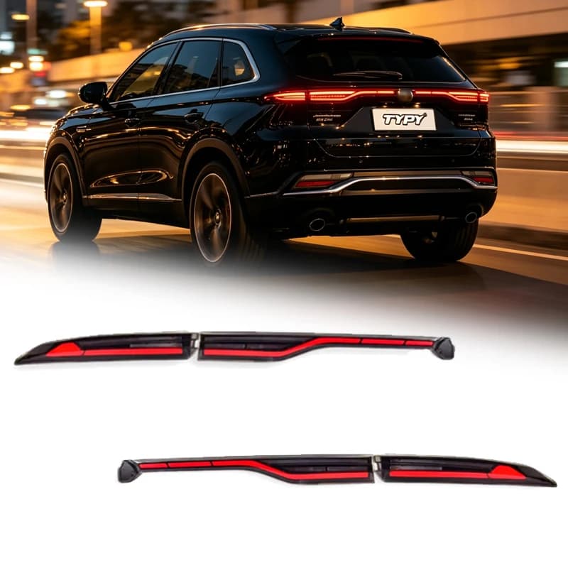 TYPY For Toyota Harrier 22-25 Dynamic LED Tail Lamp Sequential Flash Driving Light Stop Lamp Modified Assembly Plug & Play