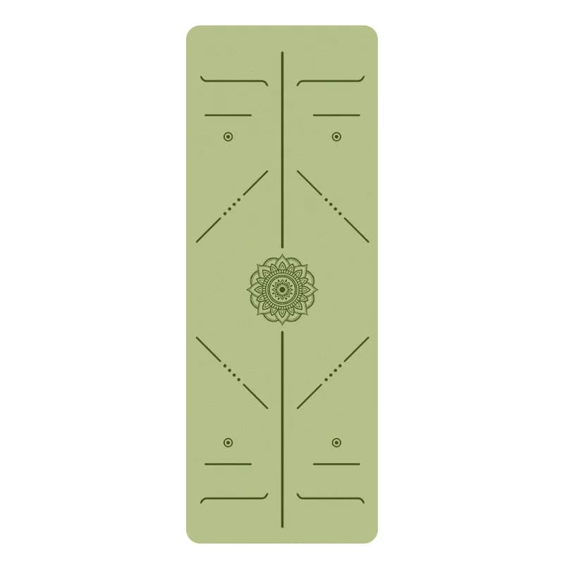 Lezyan 1.5mm Ultra-sottile Pu Gomma Naturale Tappetino Yoga Portatile Pieghevole Professionale Antiscivolo Allenamento Ginnastica Esercizio Palestra