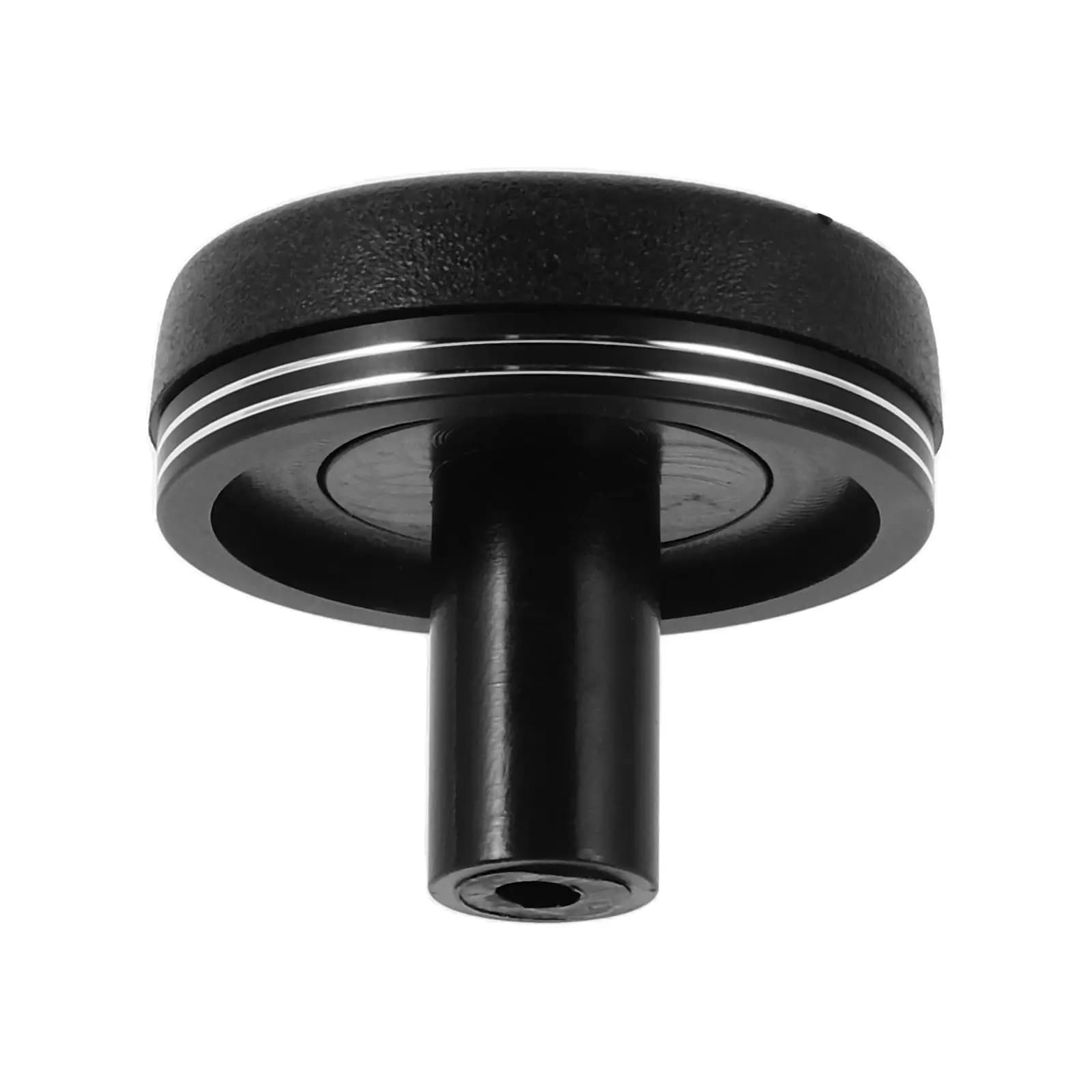 Fishing Rod Butt Cap Aluminum Alloy 8Mm Black Lure Pole Protector End Holder Outdoor Tackle Fishing Rod Butt Cushion Replacement