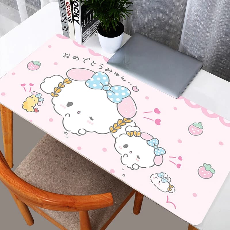 Cogimyun 90x40cm Nuovo tappetino per mouse in gomma Anime PC per giocatori, tappetino per mouse durevole, tappetino per tastiera da scrivania, tappetino per computer portatile
