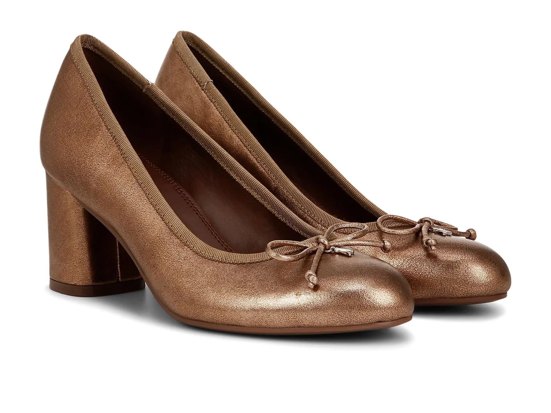 Naturalizer Sienna Womens Leather Dressy Block Heels