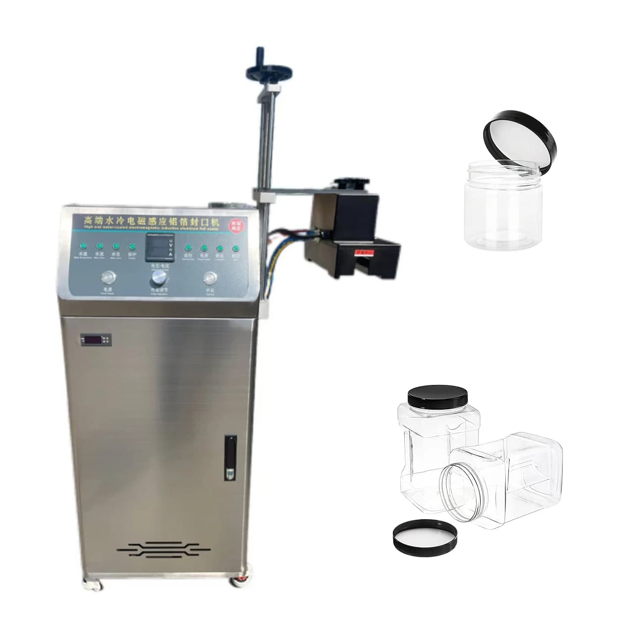 Electric Protein Powder Plastic Glass Bottle Beverage Chemical Induction Sealing Machine