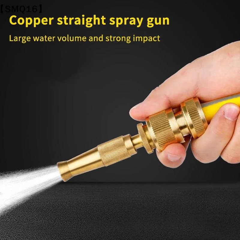 Spray Nozzle Water High Pressure Direct Spray Sprinkler Quick Connector Hose Adjustable Pressure Washer Garden Sprinkler【SMQ】