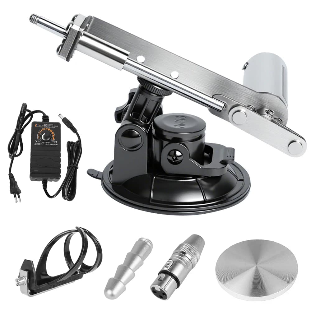 Attuatore Lineare Telescopico Mini con Motore a Meccanismo Elettrico Alternato 0-24V, Corsa 39mm, Set Attuatore Lineare Telescopico