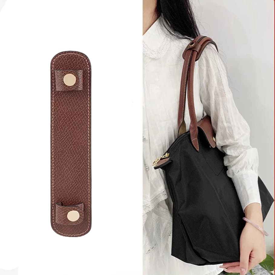 Tracolla staccabile in pelle di ricambio, copertura limitatrice di pressione per borsa tote LONGCHAMP S/M/L