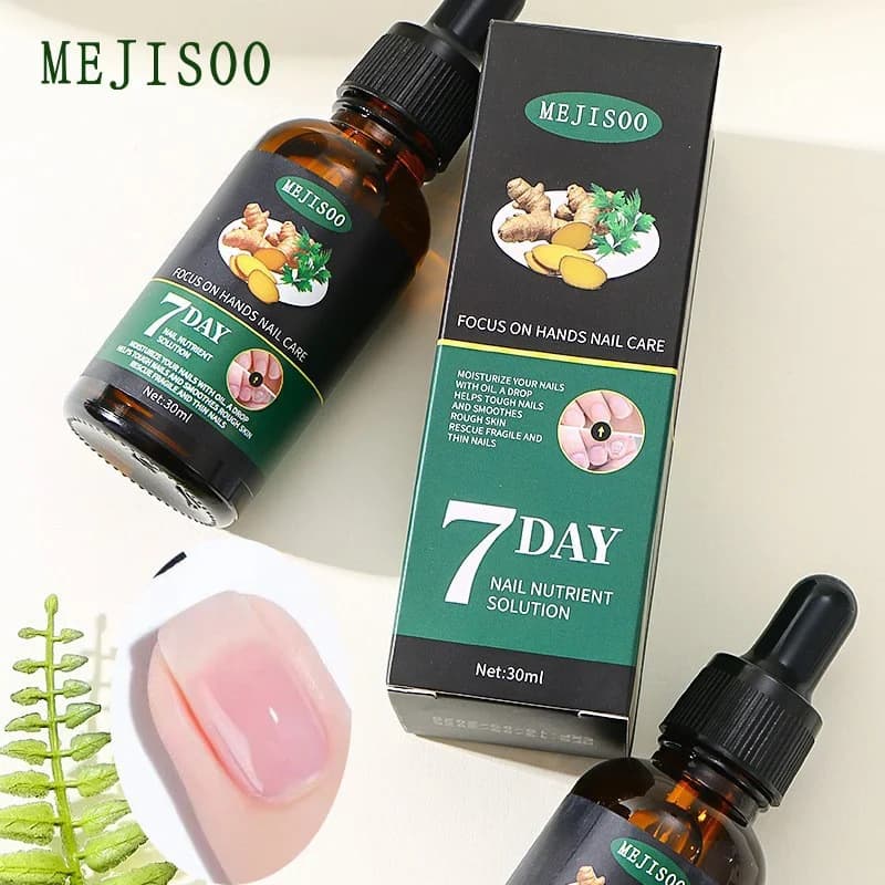 7 Days Nail Care Oil Keratin Amino Acid Formula Fast Dry 90s Salon Shine No Chip Deep Moisture Nail Strengthener New Product