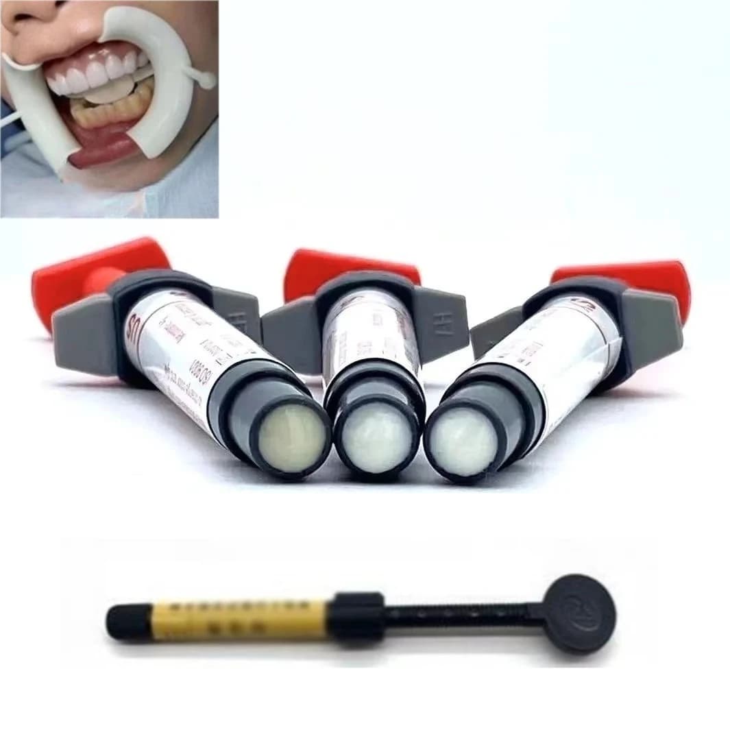 Resin Material for Dental Tooth Whitening Nano Teeth Machining Polished Dental Veneer Light Cured Resin for Teeth Whitening