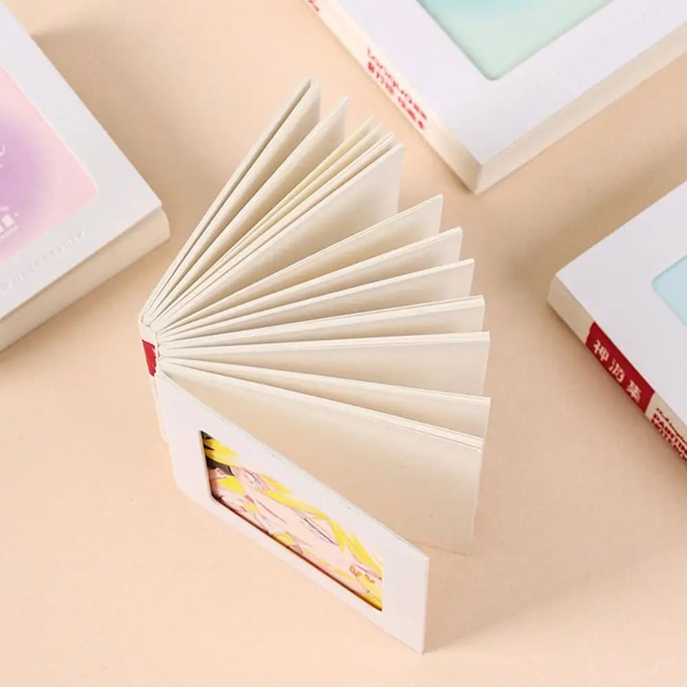 Mini Thick Cardboard Drawing Notebook Tearable Inspiration Record Sketchbook 48 Sheets Painting Book Acrylic Marker Pen