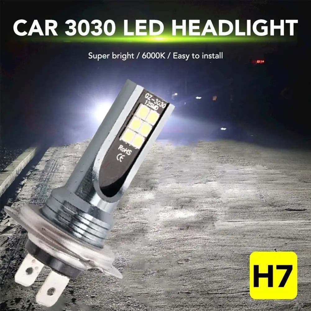 1 pz Lampada Della Nebbia 12000LM H1/H3/H4/H7/H11 HA CONDOTTO LA Lampadina Del Faro 6000 K Ad Alta Potenza Auto Faro luce Auto faro lampadine Dropshipping