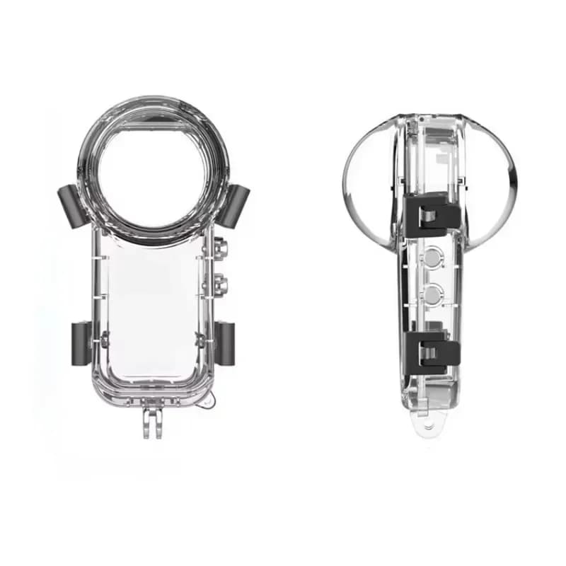 60M Waterproof Case for Insta360 X5 Clear Plastic Underwater Diving Housing Cover Action Camera Protective Accessories