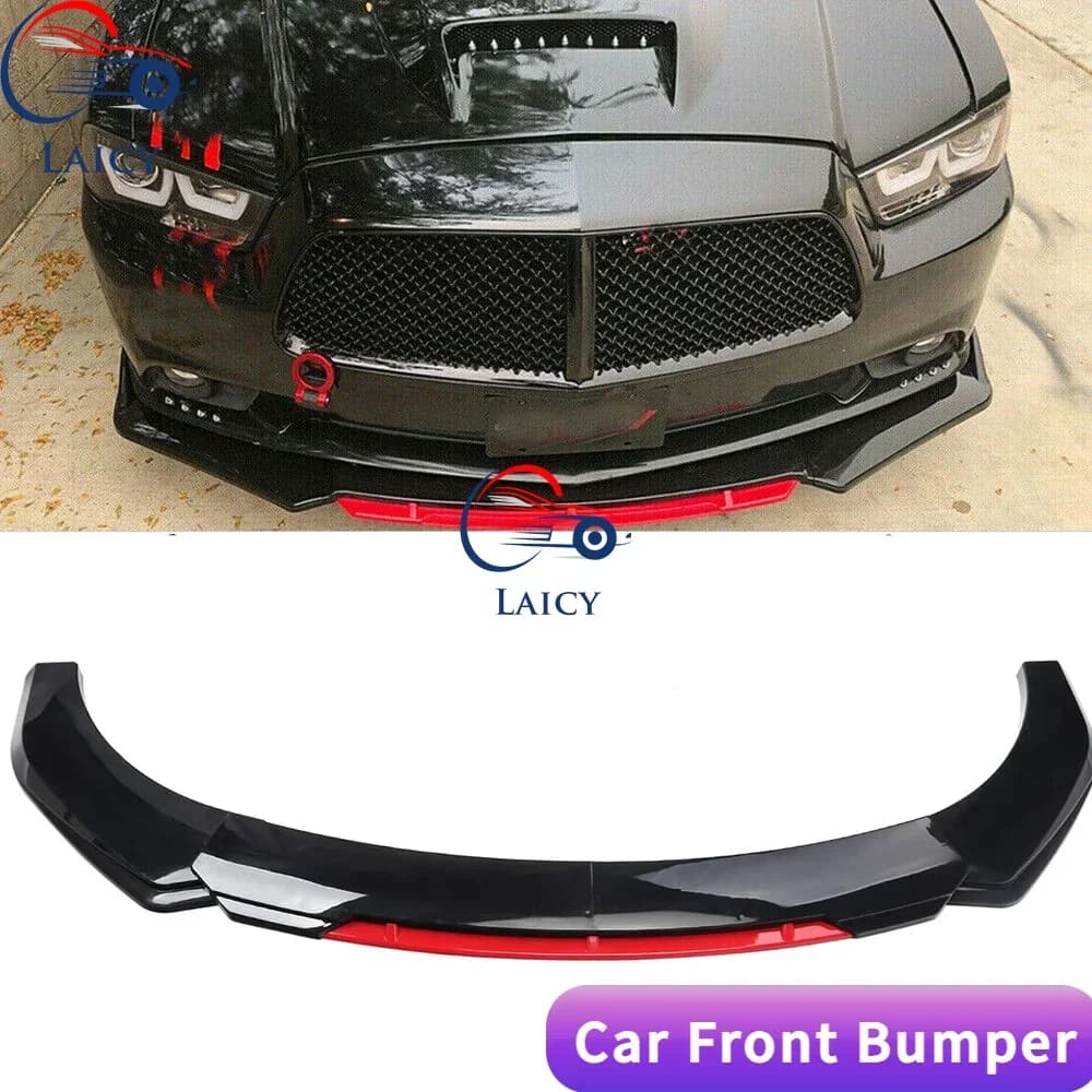 LAICY For D0dge Challenger Charger Car Front Body Bumper Spolier Lip Chin Diffuser Splitter Air Dam Kit Protector Guard Covers