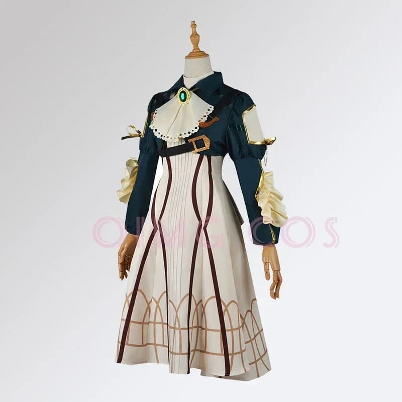 Costume Violet Evergarden, parrucca per cosplay, costume di Violet Evergarden per Halloween, anime per donne