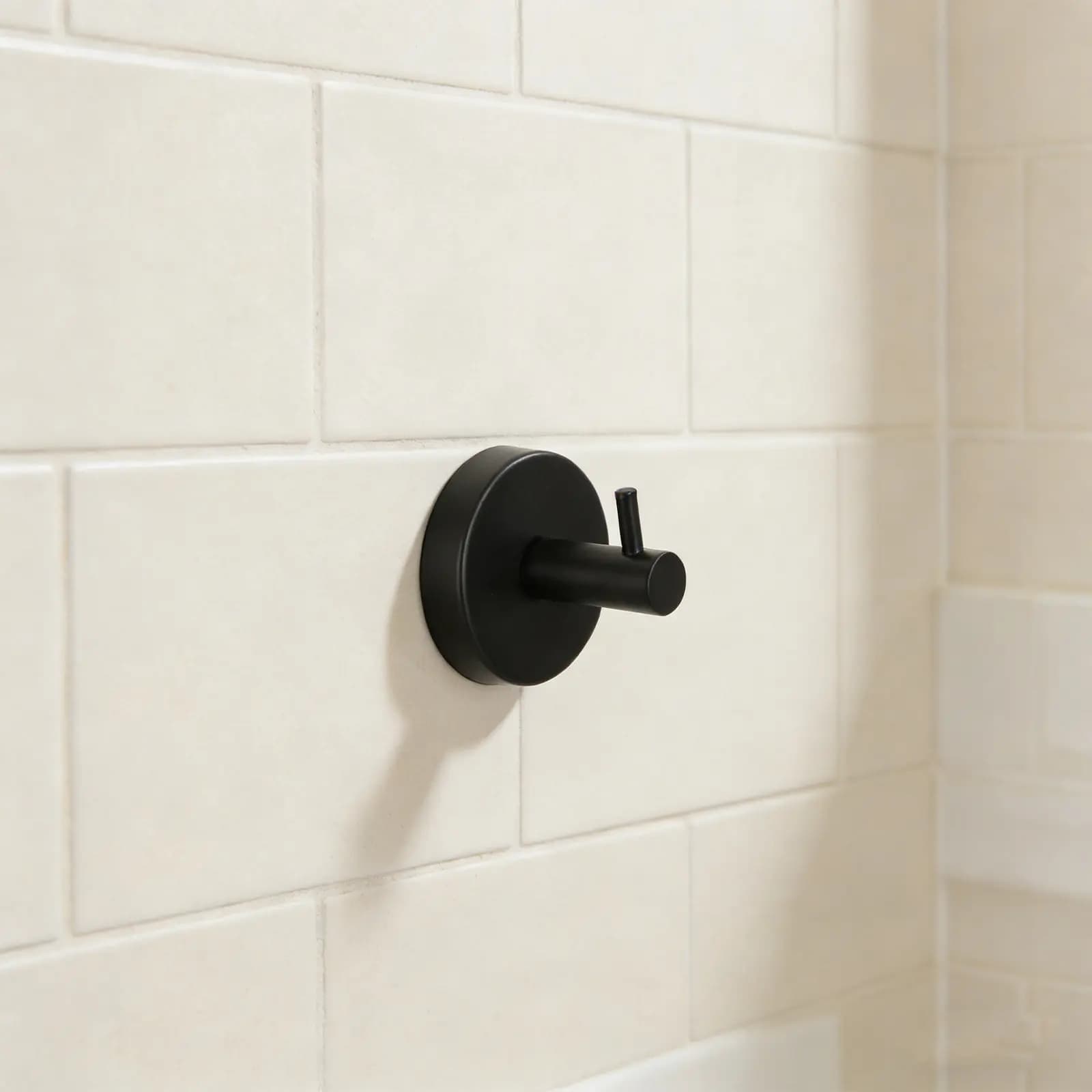 4 Pezzi Ganci a Ventosa in Acciaio Inossidabile Senza Foratura, Ganci Portasciugamani Resistenti per Bagno, Doccia, Cucina, Piastrelle, Vetro, Parete
