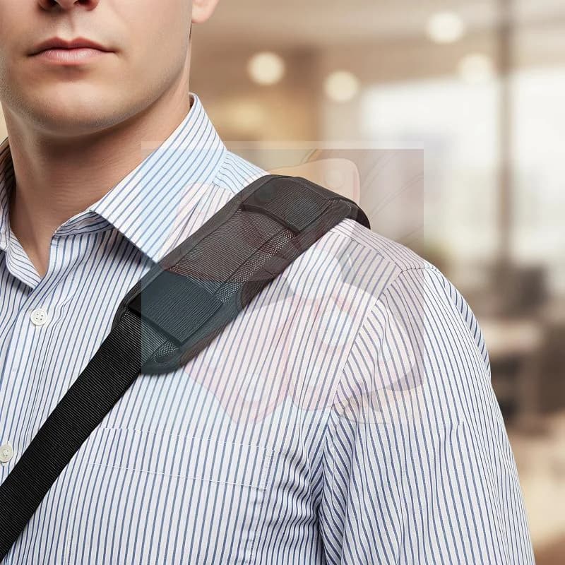 2 Pack Soft Shoulder Strap Pads With Anti Slip Design And Breathable Mesh Perfect For Backpack Travel Hiking Daily Use