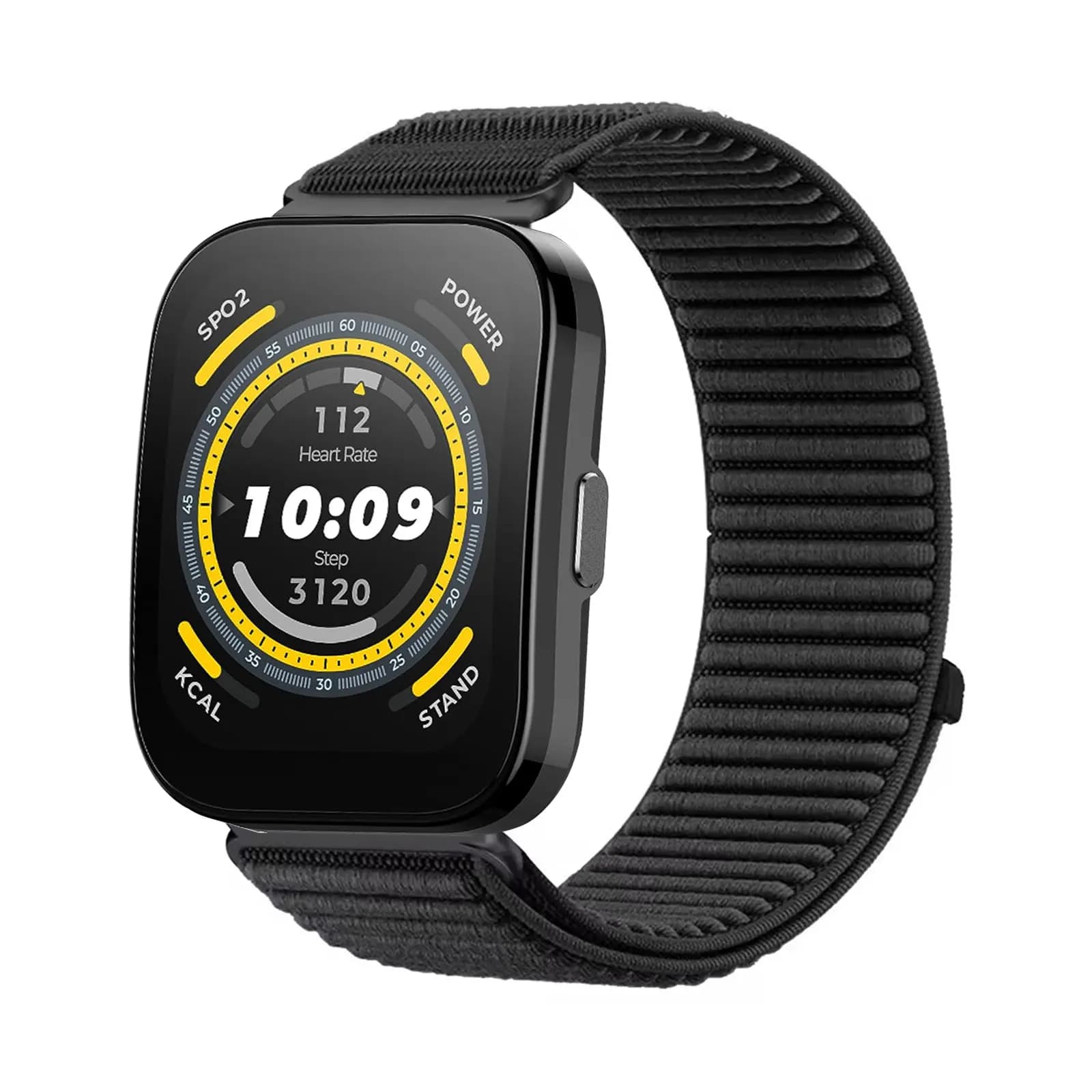 Fasce in nylon per Amazfit Bip 5 Band, cinturino elastico in nylon con velcro morbido