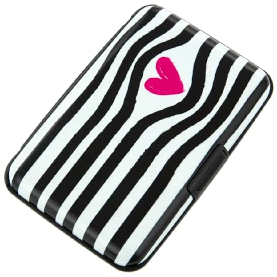 Credit Card Holder for Women Men RFID Blocking Wallet Small Business Metal Slim Mini Aluminum Hard Case