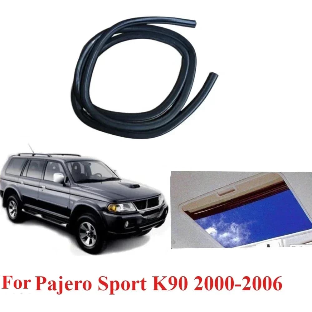 1 Pcs MR199811 Roof Glass Rubber Seal for Pajero Sport K90 2000-2006 Sun Glass Protect for Montero Sport K80 WeatherStrip 265cm