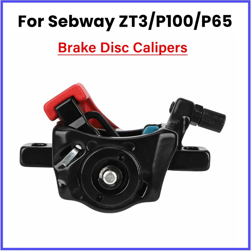 P100s Pinze a disco freno in lega di alluminio per Segway Kickscooter P65 P100 ZT3 Pro Scooter elettrico Parte base freno anteriore