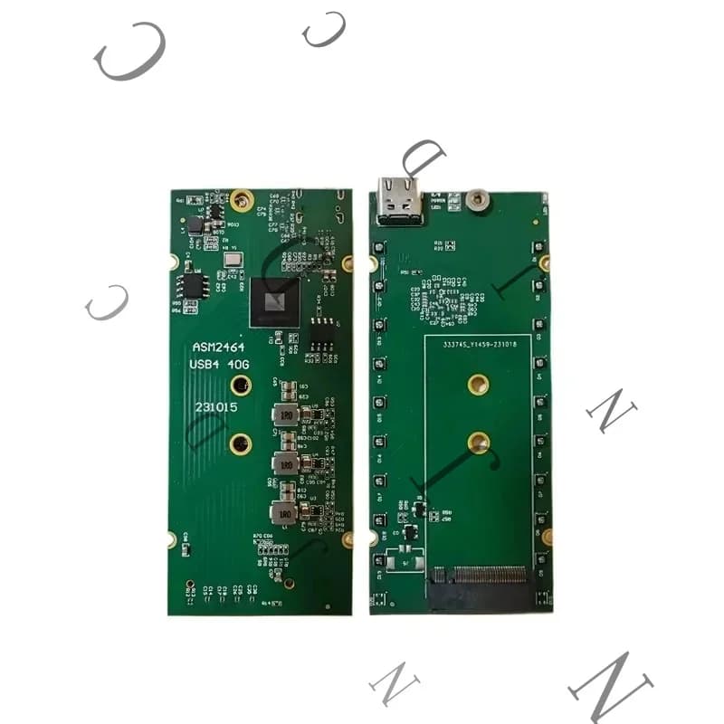 Adattatore USB4 a PCIe Compatibile con Thunderbolt 4/3 Asm2464 Master 40Gbps, Collegabile a EGPU, Scheda Audio e di Acquisizione DMA