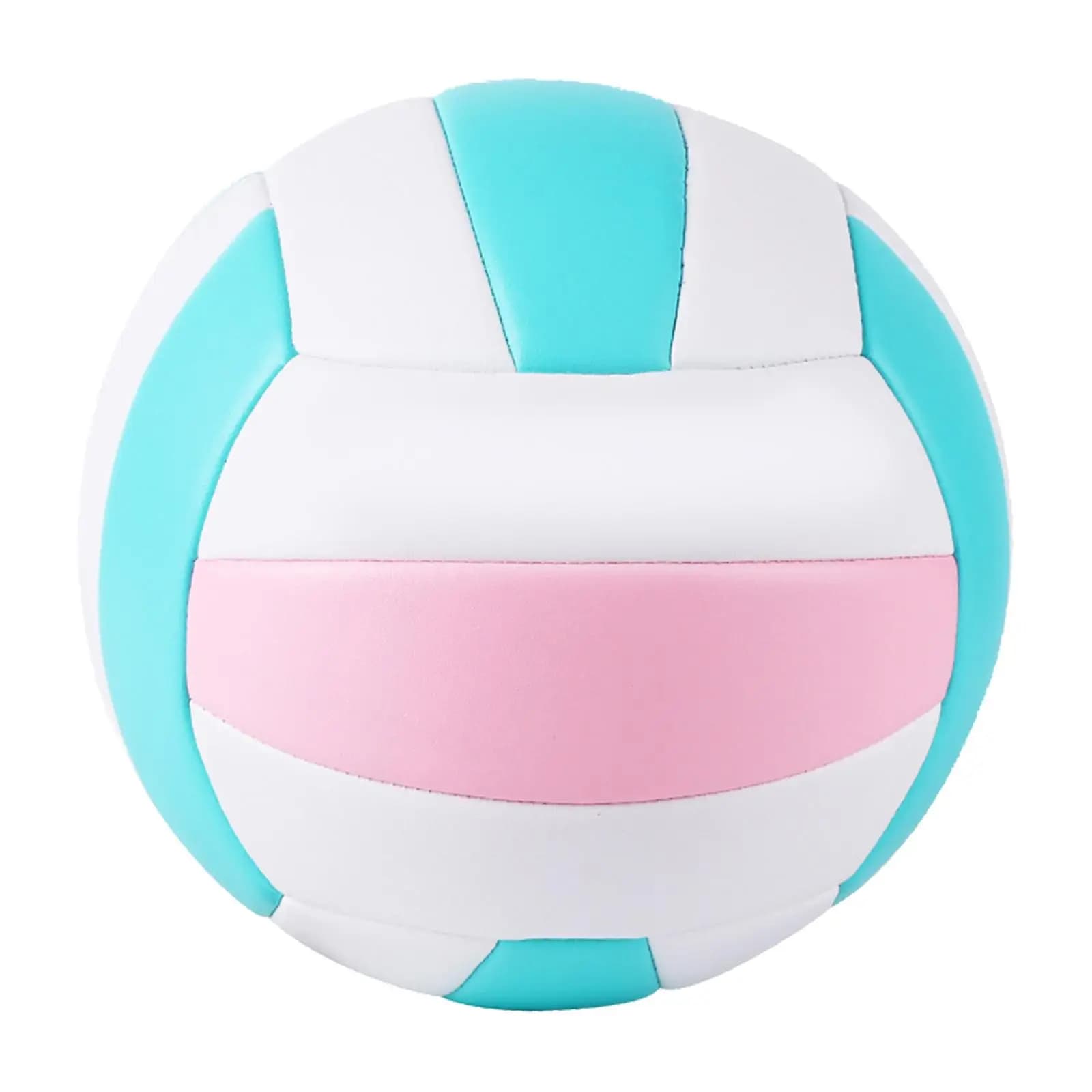 Pallone da Pallavolo Indoor in Pelle PU per Bambini, Adolescenti e Adulti