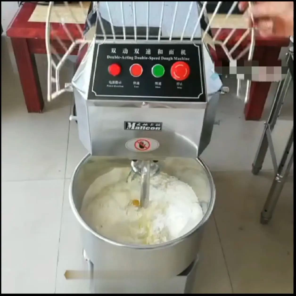 Automatic Commercial Food Blender Electric Kneader Mixer for flour Cooking robots