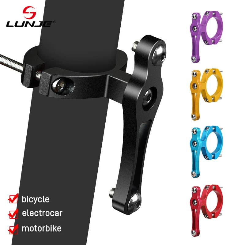 1 pz bicicletta portaborraccia adattatore manubrio in lega di alluminio portabicchieri portabicchieri staffa Clip conversione morsetto sedile parti in bicicletta