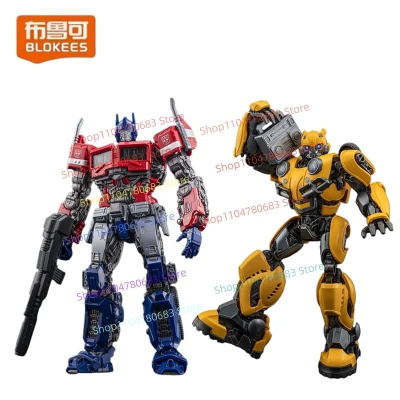 Blokees Transformers Beyond Version Movie‑6 Optimus Prime Bumblebee Movable Assembled Toy Model Gift Action Figure Collectible