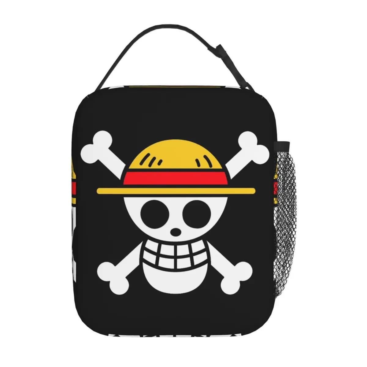 Borsa Termica Personalizzata O-One P-Pieces Riutilizzabile Multifunzione a Forma di Cappello da Pirata per Pranzo in Ufficio e Lavoro