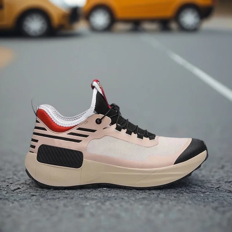 Scarpe da passeggio alla moda da uomo in mesh traspirante da jogging di lusso sneaker leggera estate corsa all'aperto escursionismo Hip Hop Chunky Street