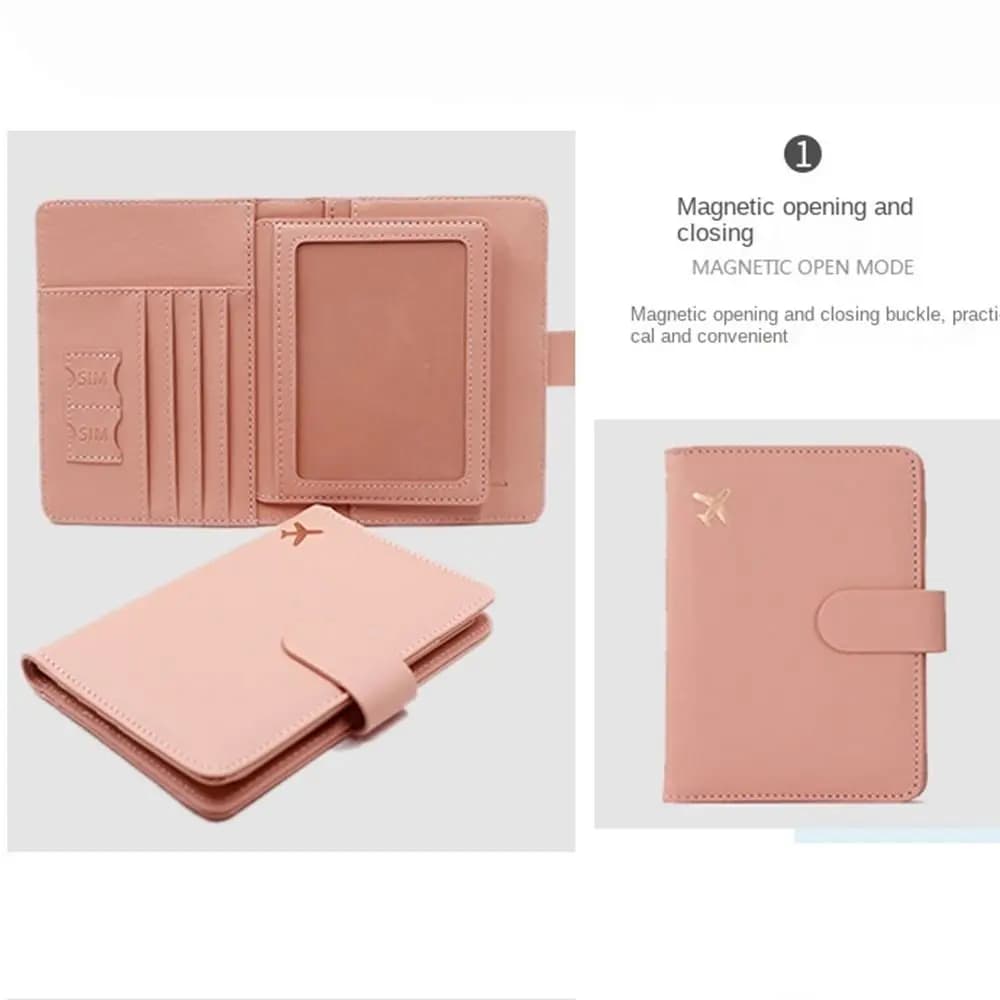 Borsa Porta Certificati in Pelle PU Effetto Marmo, Porta Passaporto, Porta Carte, Custodia Protettiva per Passaporto, Accessori da Viaggio