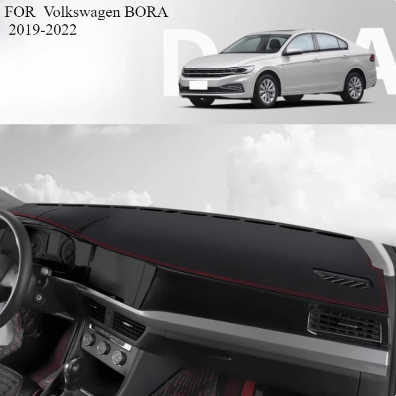 PER Volkswagen BORA 2019-2022 Auto Dash Zerbino Cruscotto Zerbino Copertura Parasole Cruscotto Copertura Tappeto Accessori