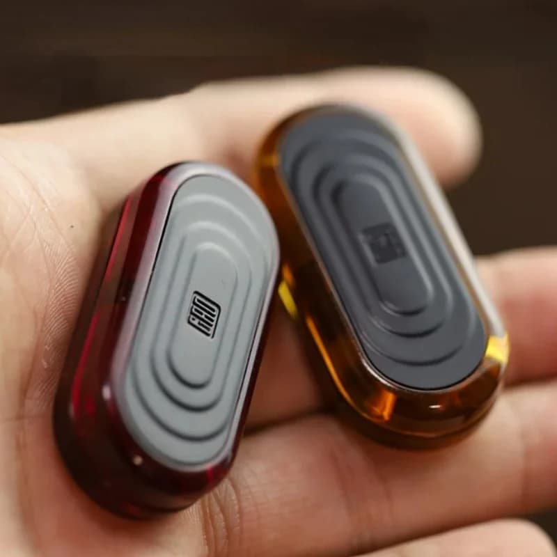 Mini EDC Giocattolo antistress Ricco moneta Fidget Slider Carta di spinta per principianti e divertimento PC Plastica Adulti Bambini Regalo Anti Ansia