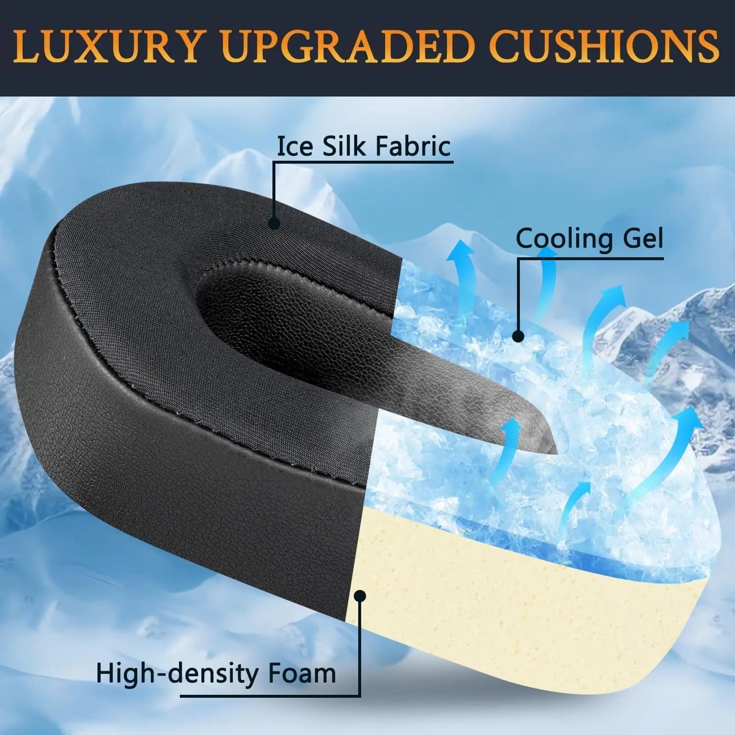 G733 Professional Earpads Replacement for Logitech G733 G535 G335 Lightspeed Wireless Gaming Headset, Ear Pads Cushion