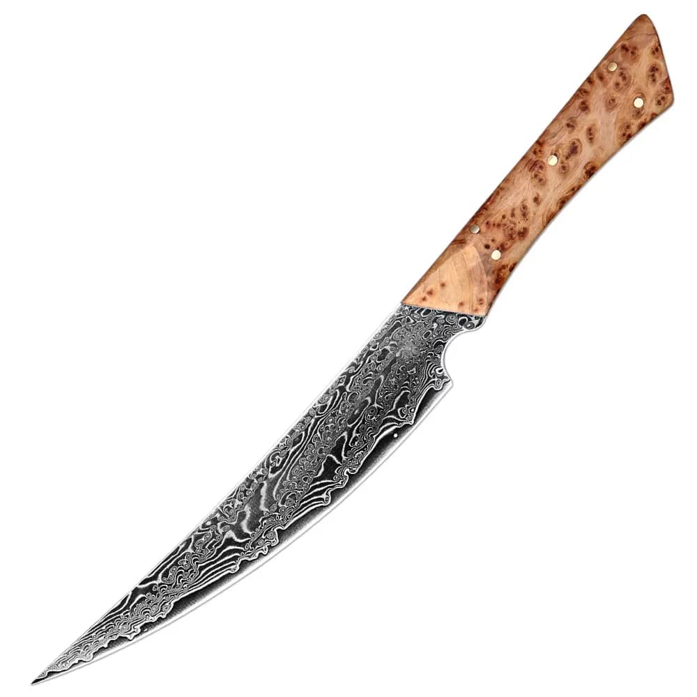5.7 pollici Full Tang 67 Strati VG10 Coltello multiuso in acciaio di Damasco Cucina domestica Taglio di verdure Carne Affettare Coltelli per sbucciare frutta