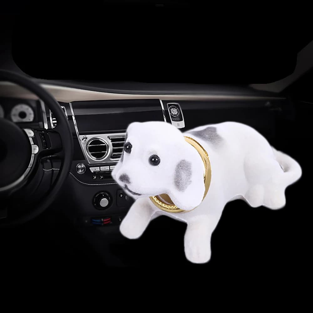 Bambola per cani Decorazione carina Cruscotto per auto Giocattoli Scuotendo la testa Nodding Puppy Figure Accessori per auto Ornamenti per bambini Regalo per automobili